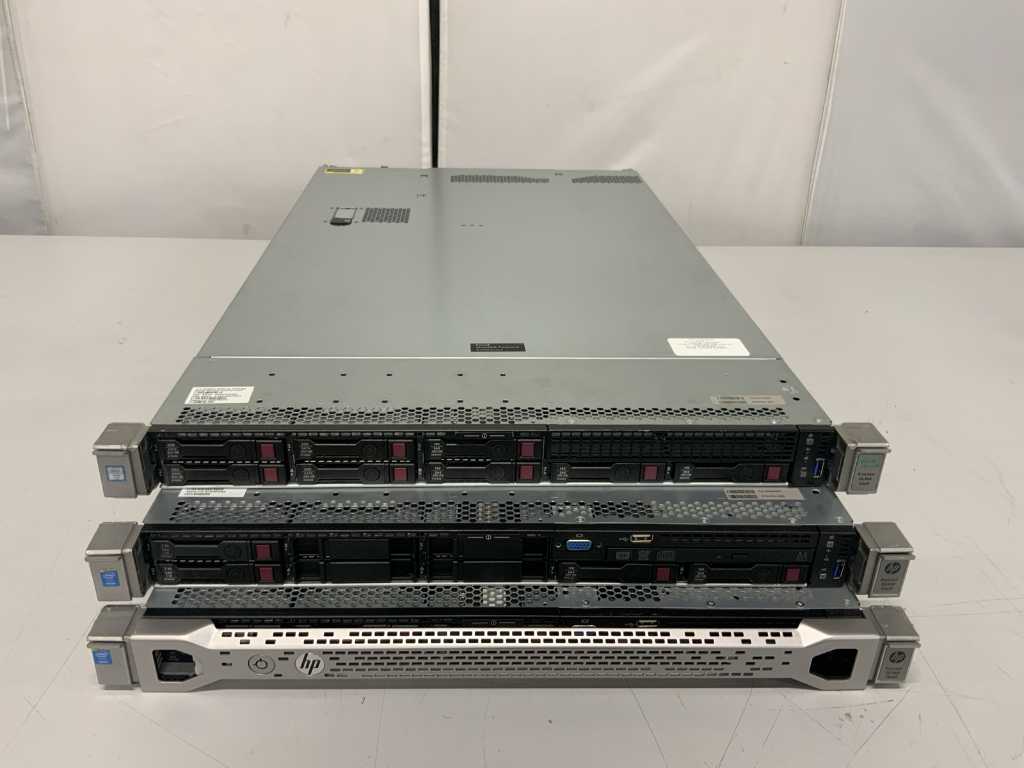 HP Proliant DL360 gen9 Server (3x)