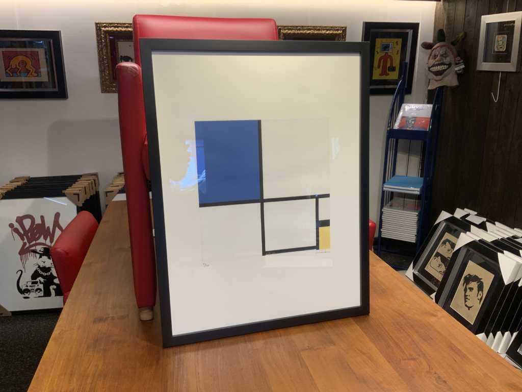 Lithographie Mondrian
