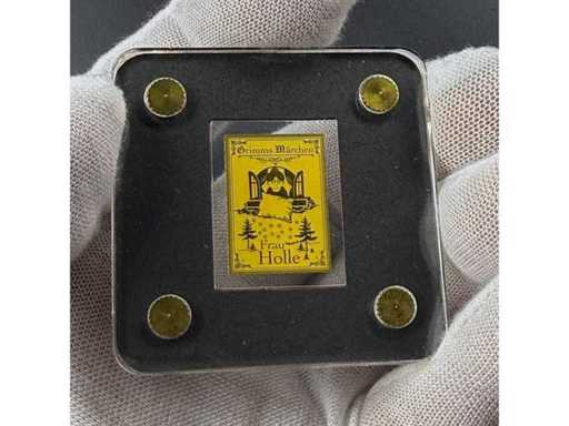 Fairytale 1/500 oz Fine Gold Note "Mother Hulda" from the Popular Grimms Fairy Tale Series