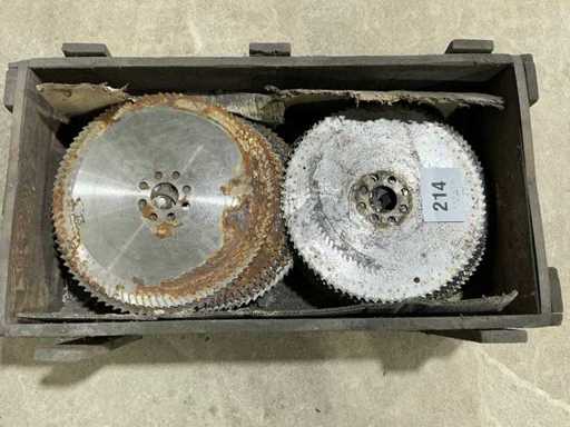 Série de lames de scie