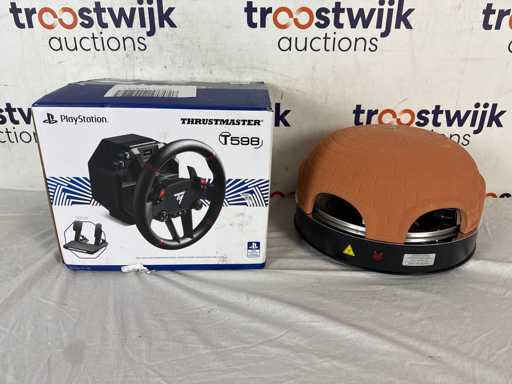 Thrustmaster T598-P – Wyścigowy zestaw kół z napędem sprzężenia zwrotnego | Emerio Pizzarette Original – piec do pizzy 6-osobowy