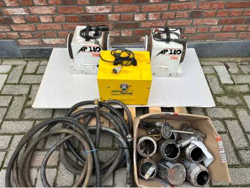 Apollo 700 and apollo hvlp pro spray 1500