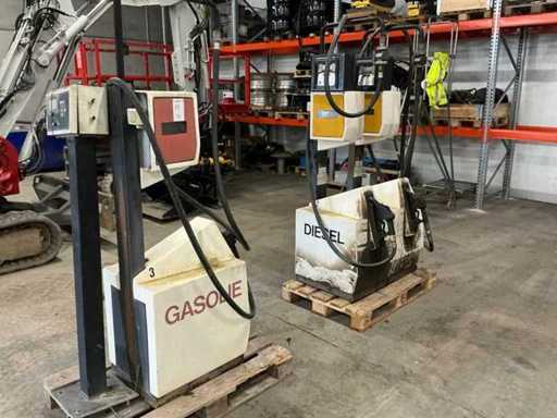 Diesel pump (3x)