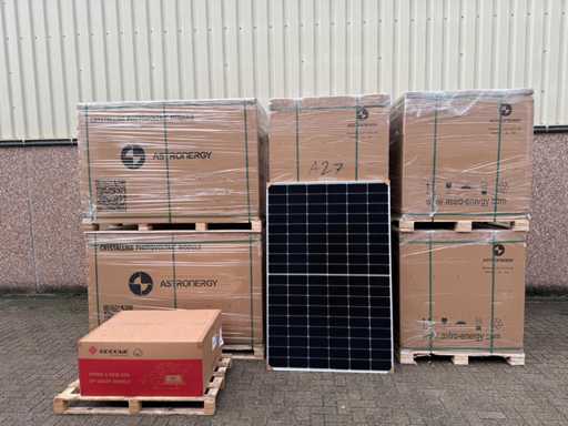 Astronergy – Set mit 216 Solarpanels – Goodwe 80k-Wechselrichter