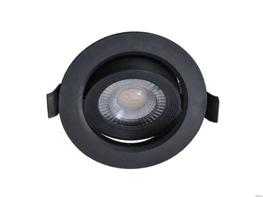 4.9W LED Inbouwspot 6000K met lens(100x)