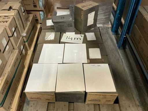 Carreaux muraux (20x25 cm, 14 m2)