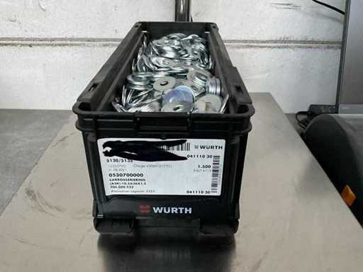 Würth 15.19 kg Carrosseriering 10,5x30x1,5 in stapelbare bak