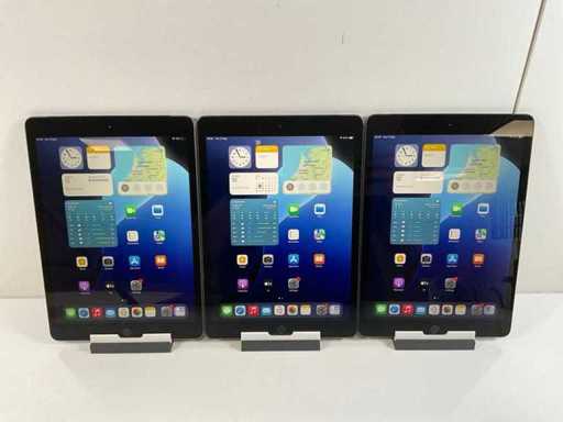 Apple iPad 7th Gen - Wi-Fi + Cellular - 128 GB - Space Gray (3x)