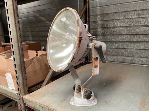Vintage schijnwerper