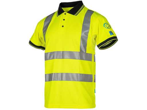 Sioen - Broby - Polo Hi Vis Größe 3XL (12x)