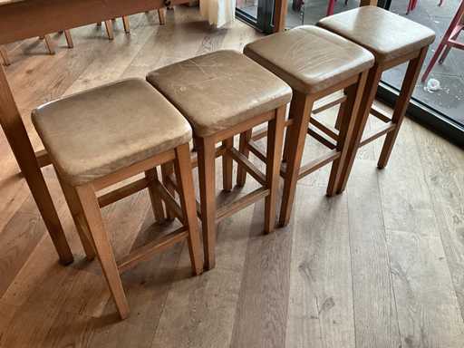 Hütten – Barhocker (4x)