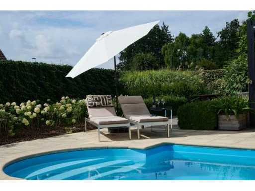 10 Pieces - Parasol - White