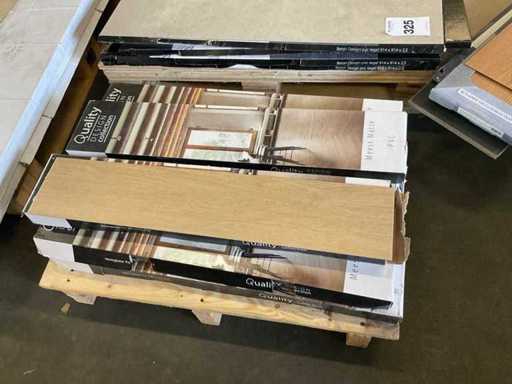 Quality Pvc visgraatdelen   ca. 14 m²