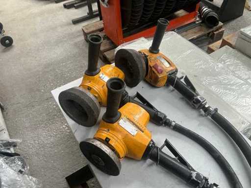 Atlas Copco LSS64 / GTG40 Pneumatic Hand Sander (3x)