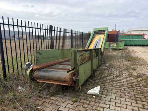 BOA-Förderband / Versorgungsband für Abfallpressen