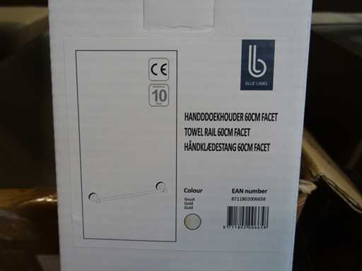 Blue Label – Handtuchhalter 60 cm (2x)