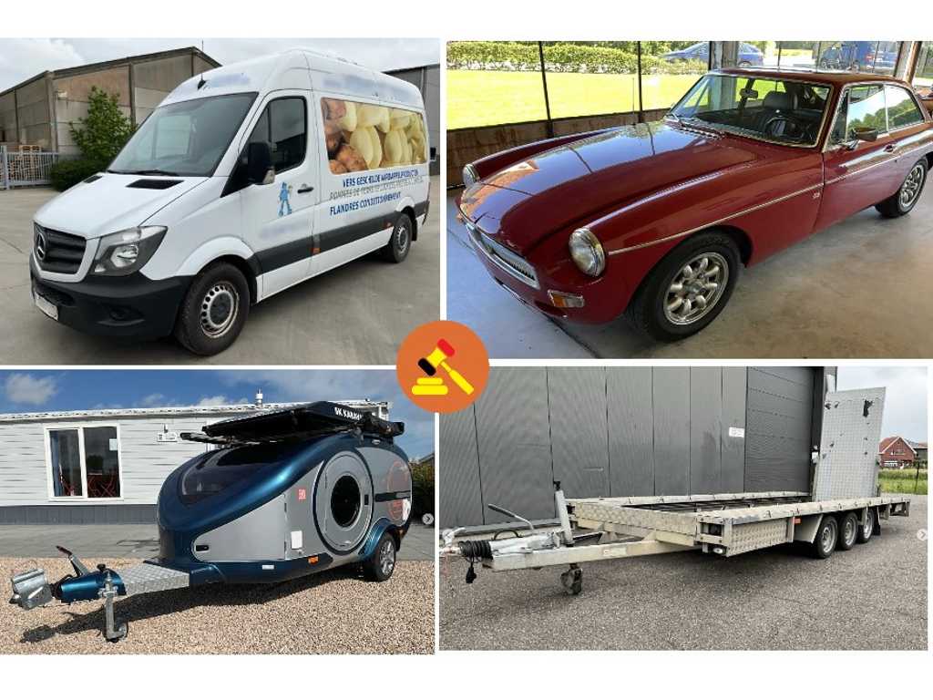 Weekly auction: Trucks, cars and motorcycles