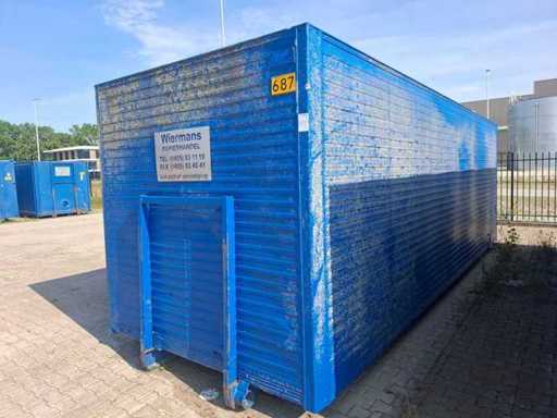 Eliminarea cablului containerului de deșeuri