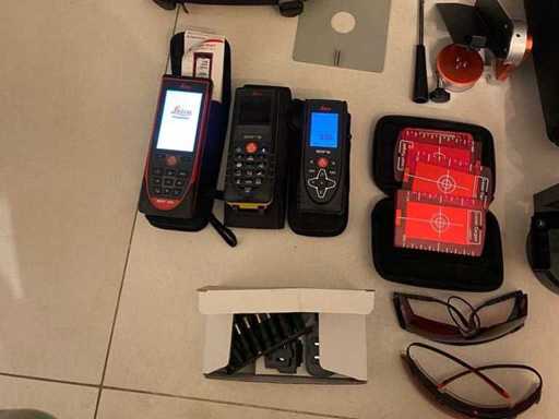 Leïla Dis-toi Set Leica DISTO professionele laserafstandmeters, met accessoires