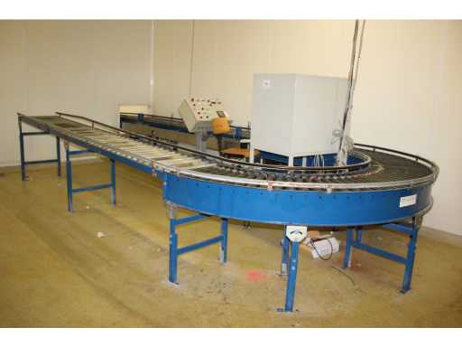 Ligne de transport complète pour le tri SANTENS