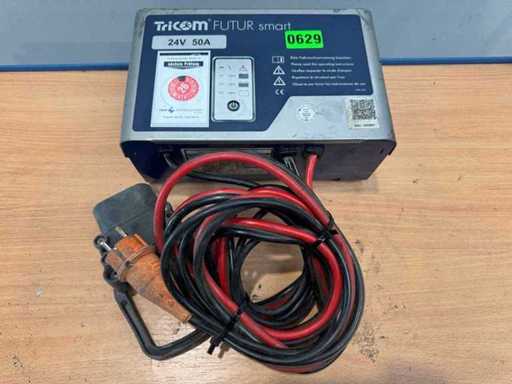 2021 TRICOM Futur Smart 24V 50A 313-375Ah Ladegerät Hubwagen Ameise Gabelstapler Elektrostapler charger