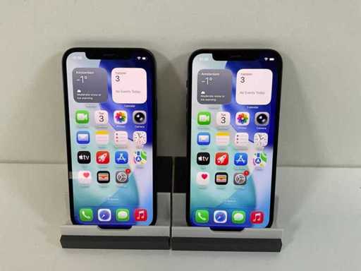 Apple iPhone 12 - 64GB - Nero (2x)