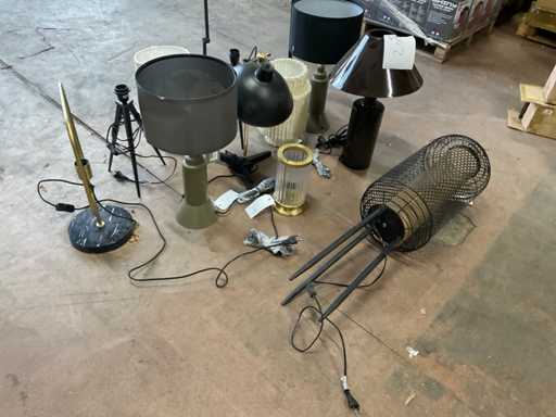 Partij Zuiver/ Dutchbone lamp