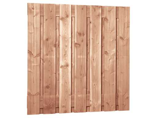 Douglas garden screen 15-plank 180x180 cm (24x)
