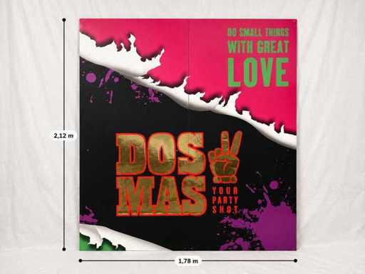 Original DOS MAS Werbepanel