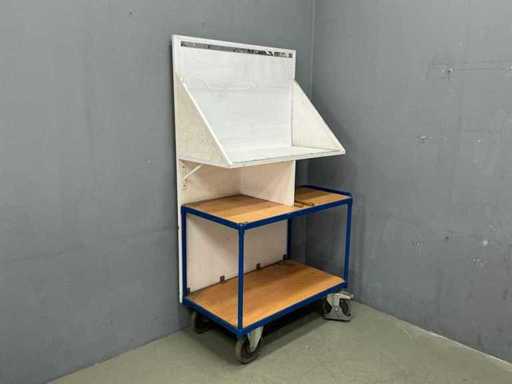 Cărucior atelier - 62x106,5x193,5 cm