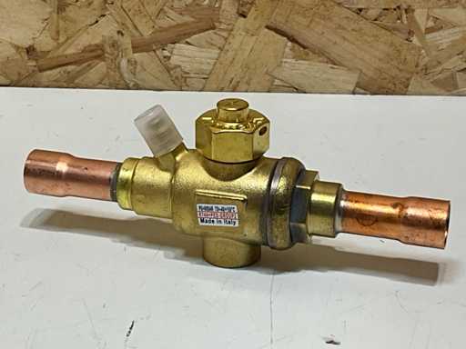 Refrigera SV21B016R0000 Ball Valve 2-Way CO2 5/8" ODS 60 bar wheel (10x)