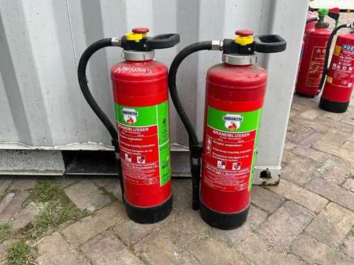 Fire Eater Foam 6 liters Fire Extinguisher (2x)