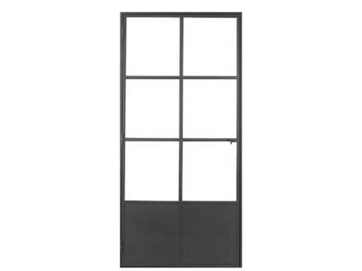 STEEL DOOR - 6-GLASS DISTRIBUTION - LEFT HINGED