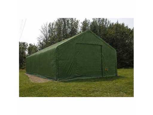 Greenland - 2026 - 18,3x9,15x6,1 meter - opslagshelter/ magazijntent army green