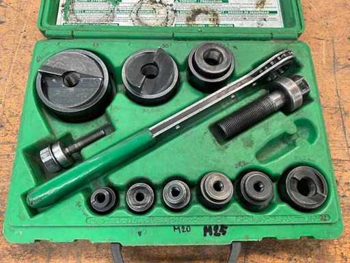 GREENLEE Punch set