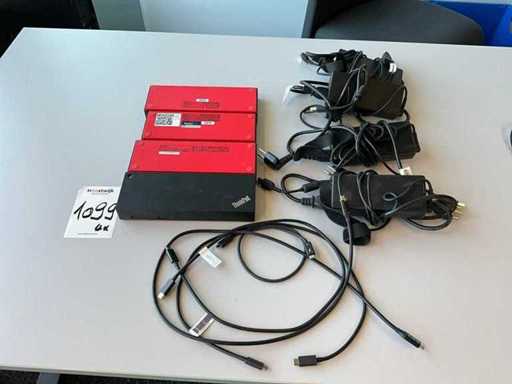 Lenovo Thunderbolt 3 Dock Docking Station (4x)