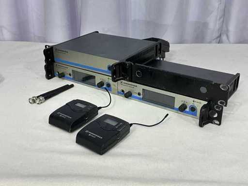 Bezprzewodowy zestaw nadajników dwukanałowych Sennheiser EW500 G3