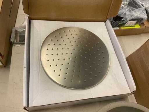 Soffione della doccia piovana Steinberg 25cm