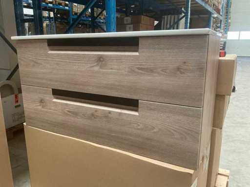 Meble łazienkowe Kame Nelson Oak 100cm