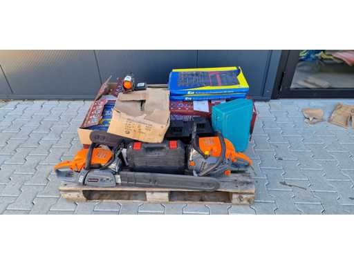 Varie combinazioni di pallet di raccolta