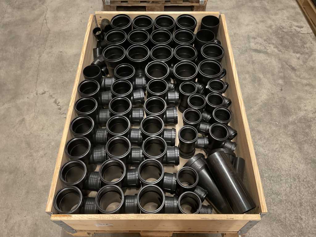 PipeLife - Master3Plus - Partij vnl. PP-MV hulpstukken, 60 stuks