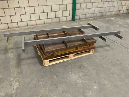 Rack espositivo a 5 livelli