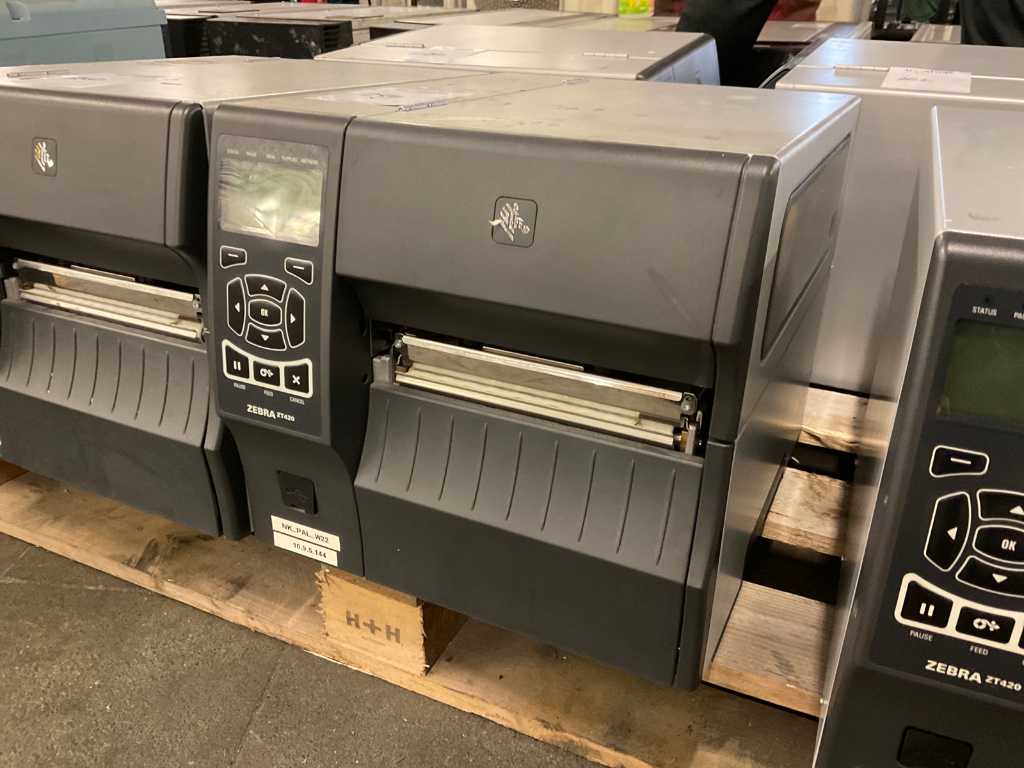 ZEBRA ZT420 Label Printer Troostwijk Auctions