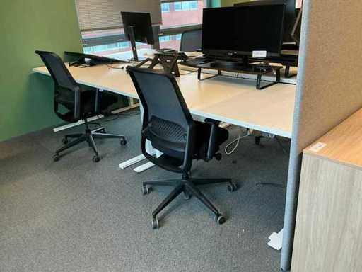 Elektrisch verstelbaar Bureau (4x)