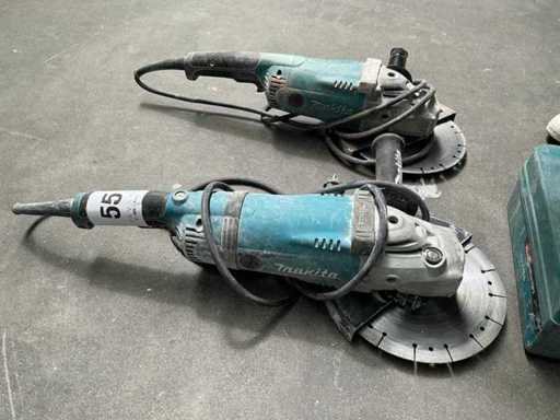 Makita GA9030 R und GA9020 Winkelschleifer (2x)