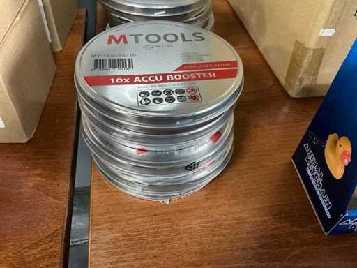 MTools 125x1,0x22mm Lot Stainless Steel Cutting Discs (50x)