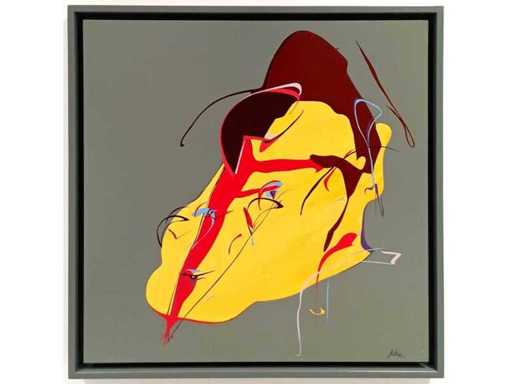 Joke Debeuckelaere - Acrylic on panel - 70x70 cm