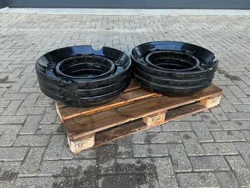Poids de la roue Valtra-Valmet (6x)