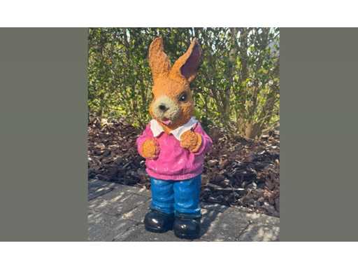 Easter Bunny / Paashaas H48cm Pink