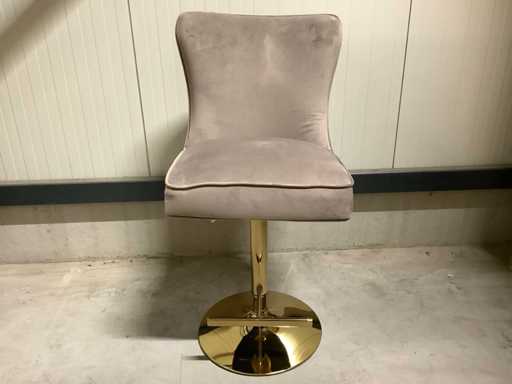 Great Home - Bar Stool Taupe (4x)